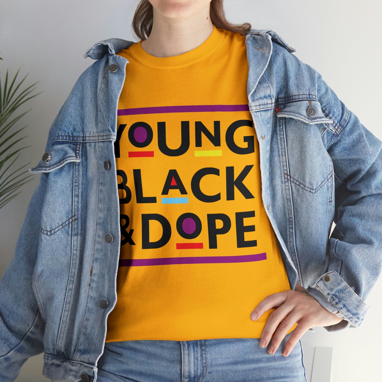 Young black & Dope Unisex Heavy Cotton Tee