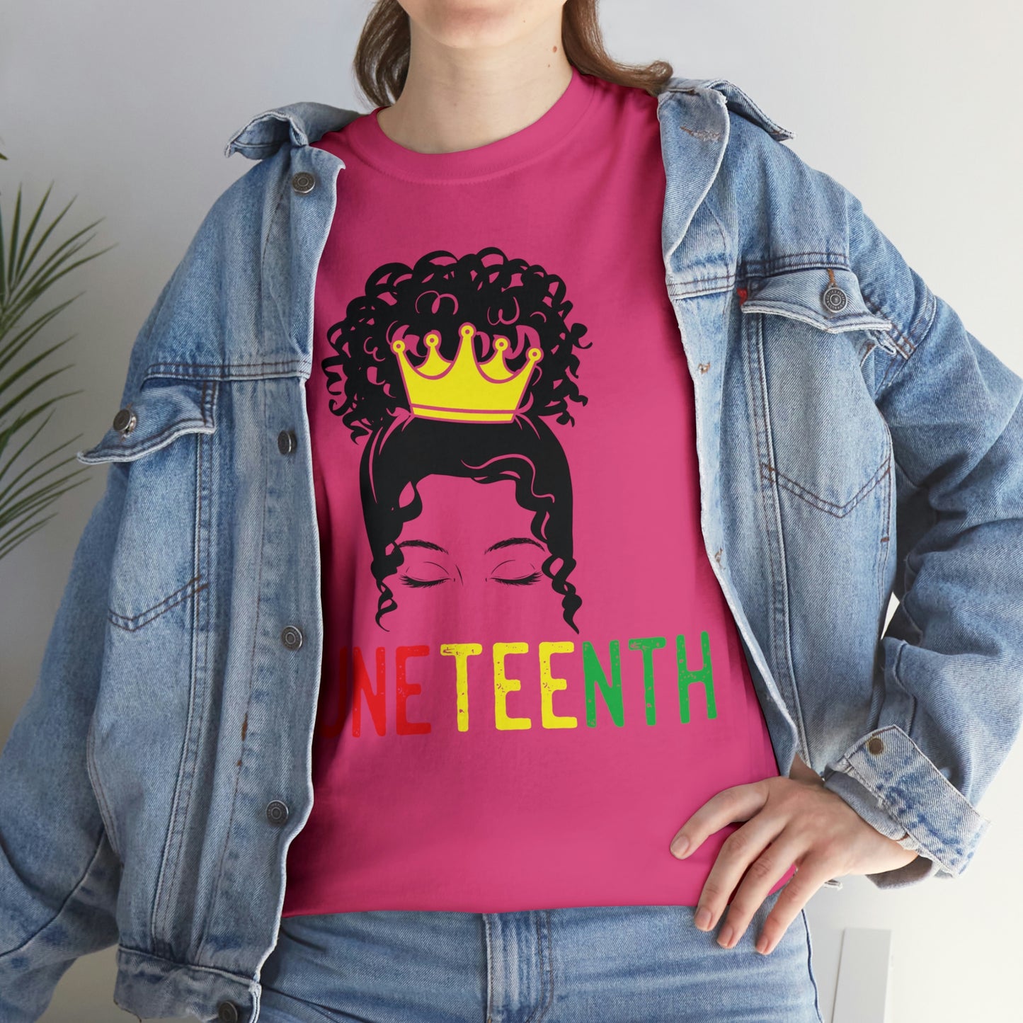 Juneteenth Femme Unisex Heavy Cotton Tee