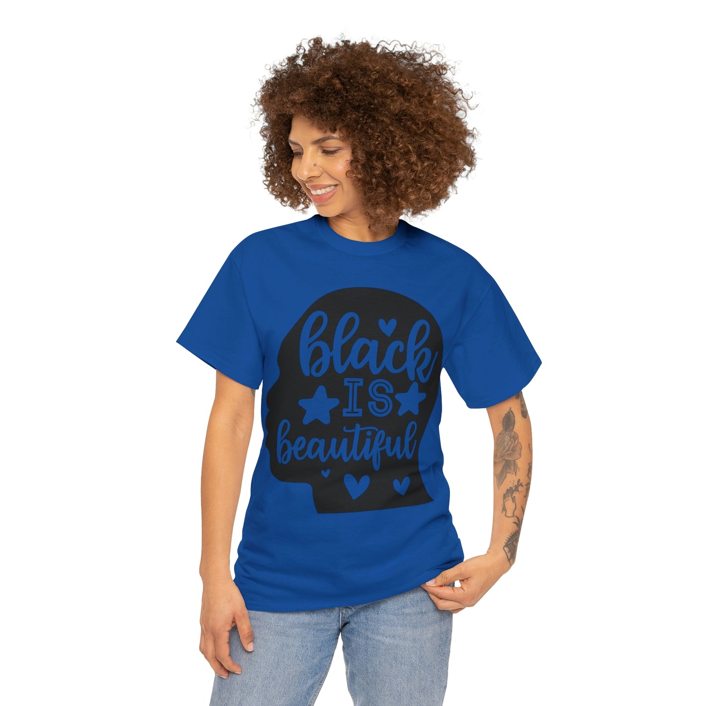 Black is Beautiful Unisex Heavy Cotton Tee