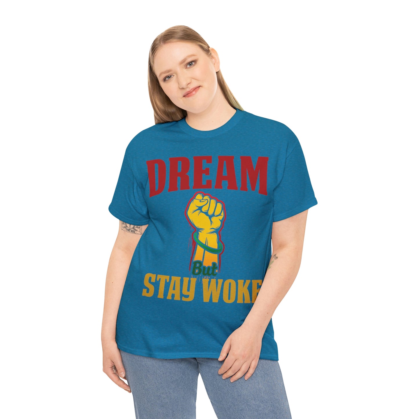 Dream/Woke Unisex Heavy Cotton Tee