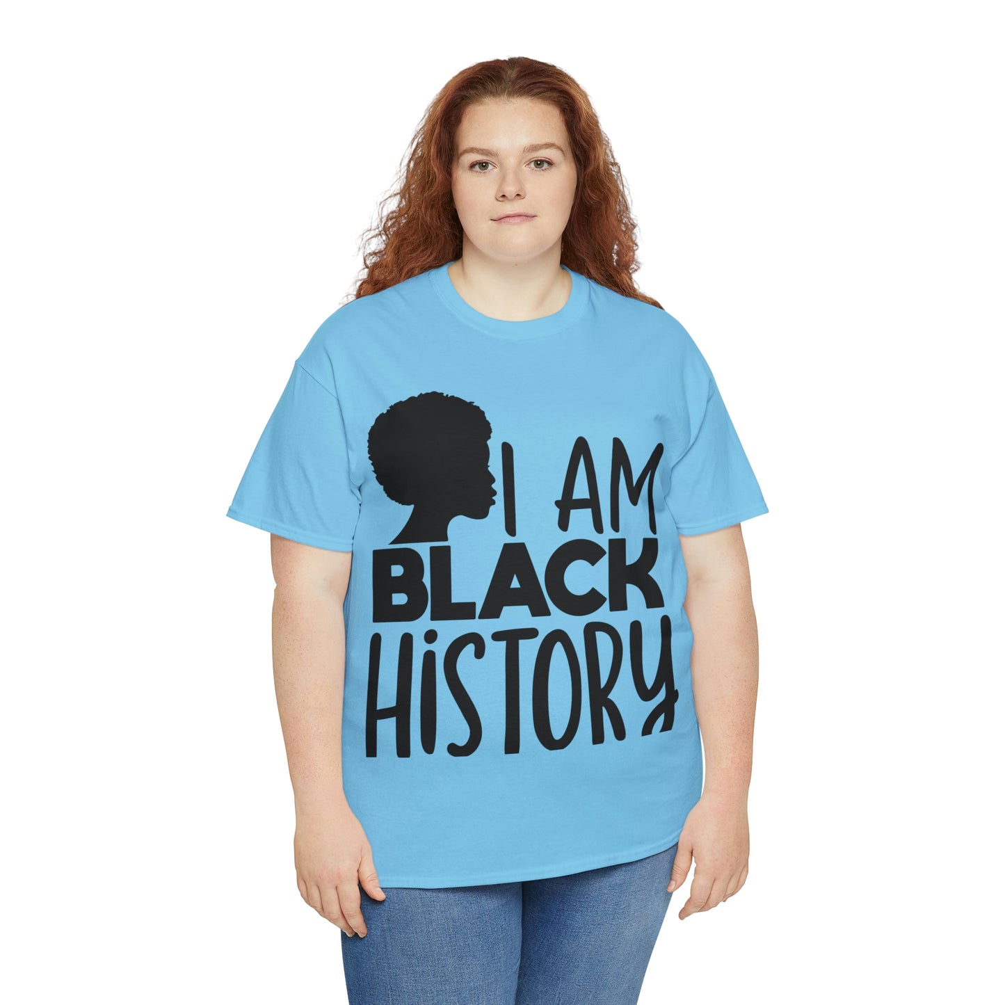 I Am Black History Unisex Heavy Cotton Tee