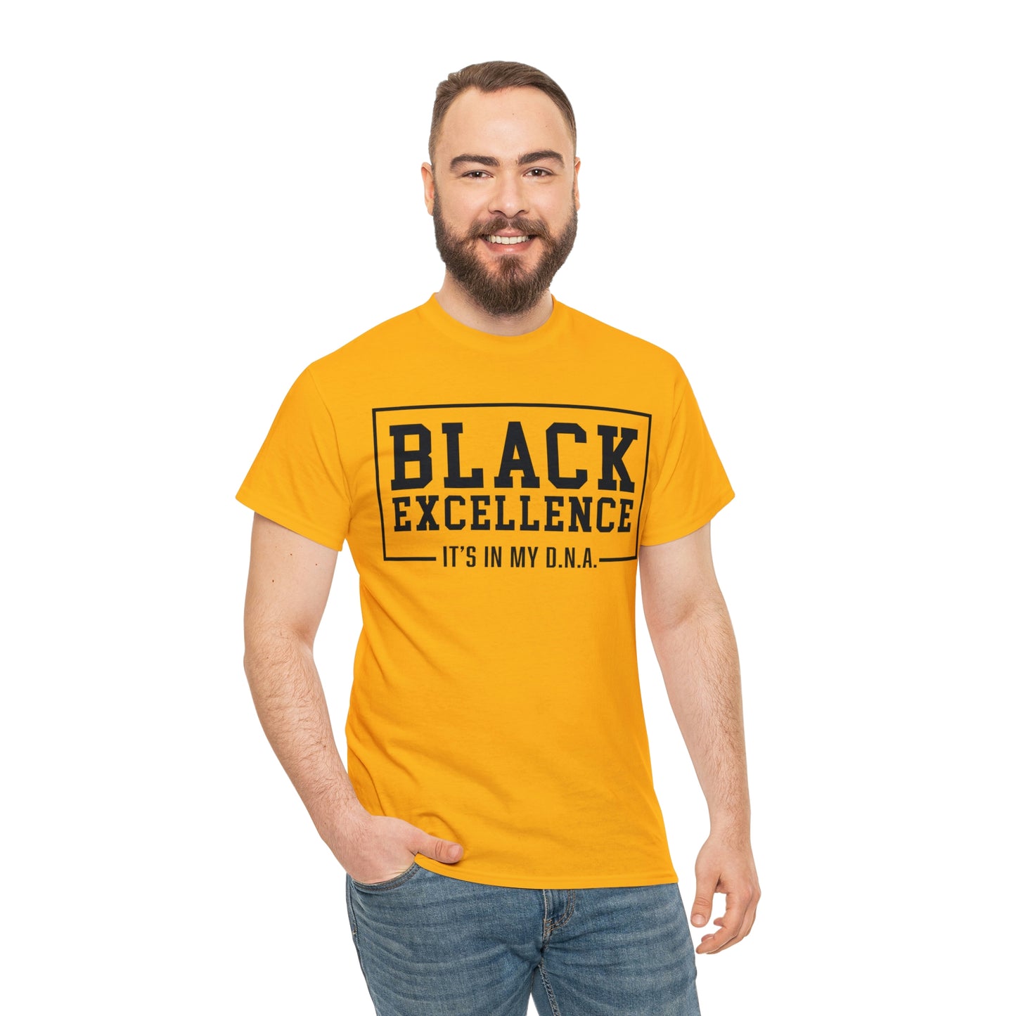 Black Excellence Unisex Heavy Cotton Tee