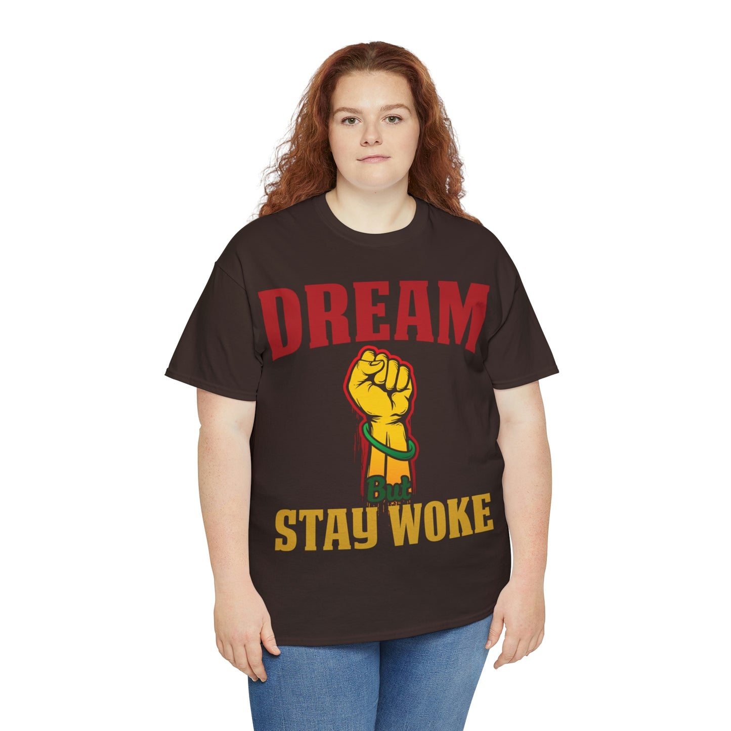 Dream/Woke Unisex Heavy Cotton Tee