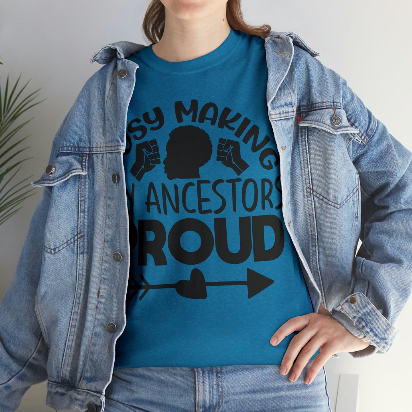 Busy Making Ancestors Unisex Heavy Cotton Tee