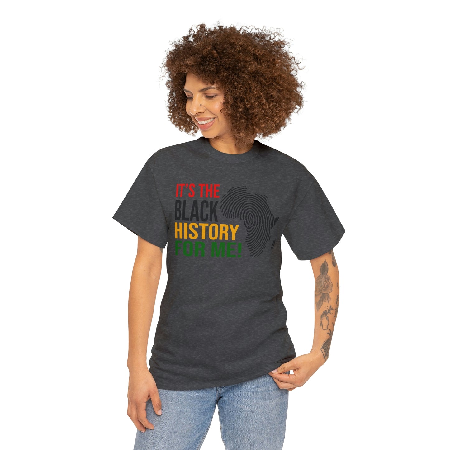 Its the Black History....Unisex Heavy Cotton Tee