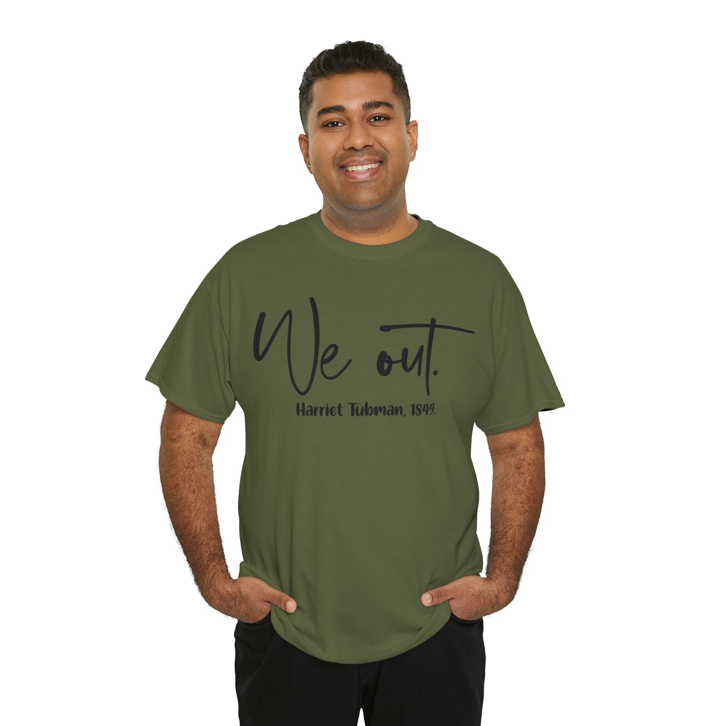 We Out Unisex Heavy Cotton Tee