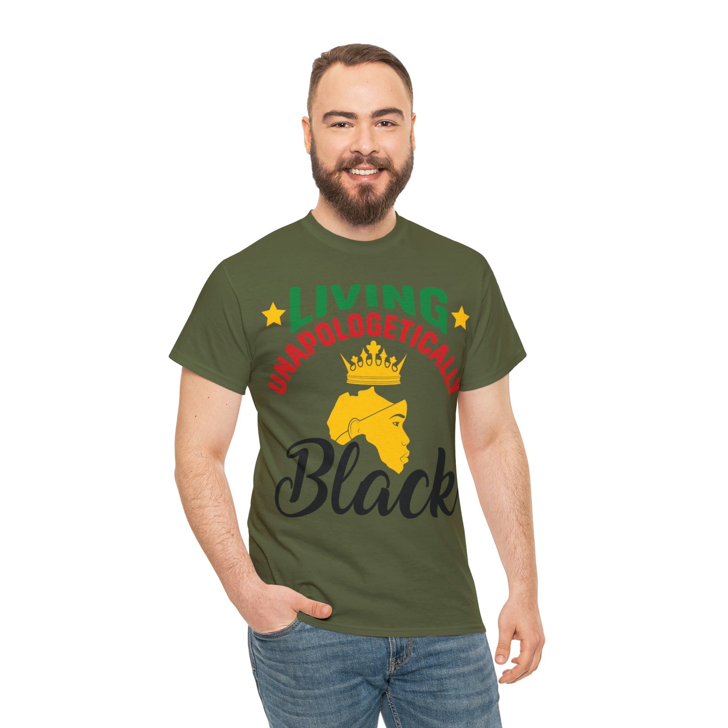 Living Unapologetically Unisex Heavy Cotton Tee