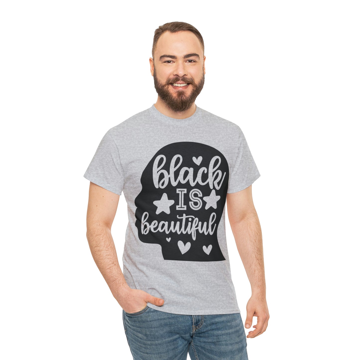 Black is Beautiful Unisex Heavy Cotton Tee