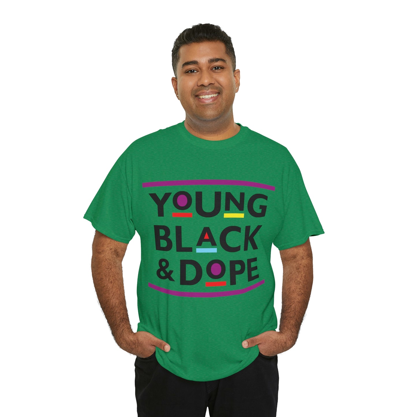 Young black & Dope Unisex Heavy Cotton Tee