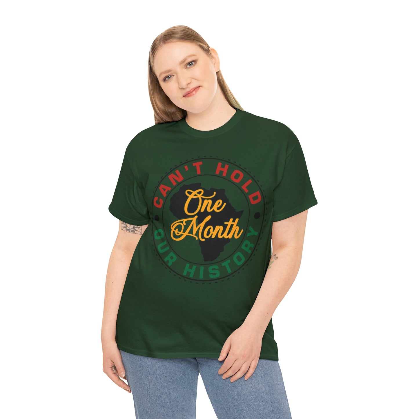 One Month Unisex Heavy Cotton Tee