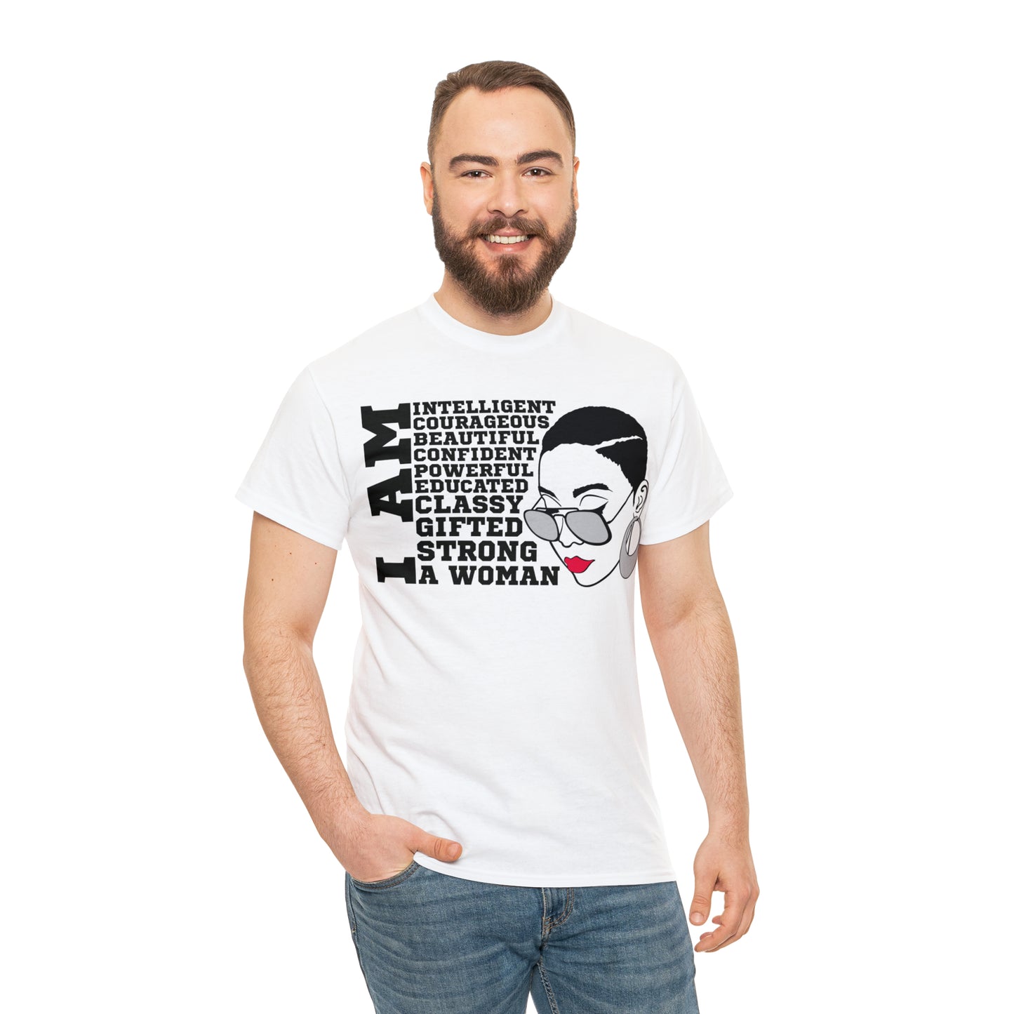 I Am! Unisex Heavy Cotton Tee