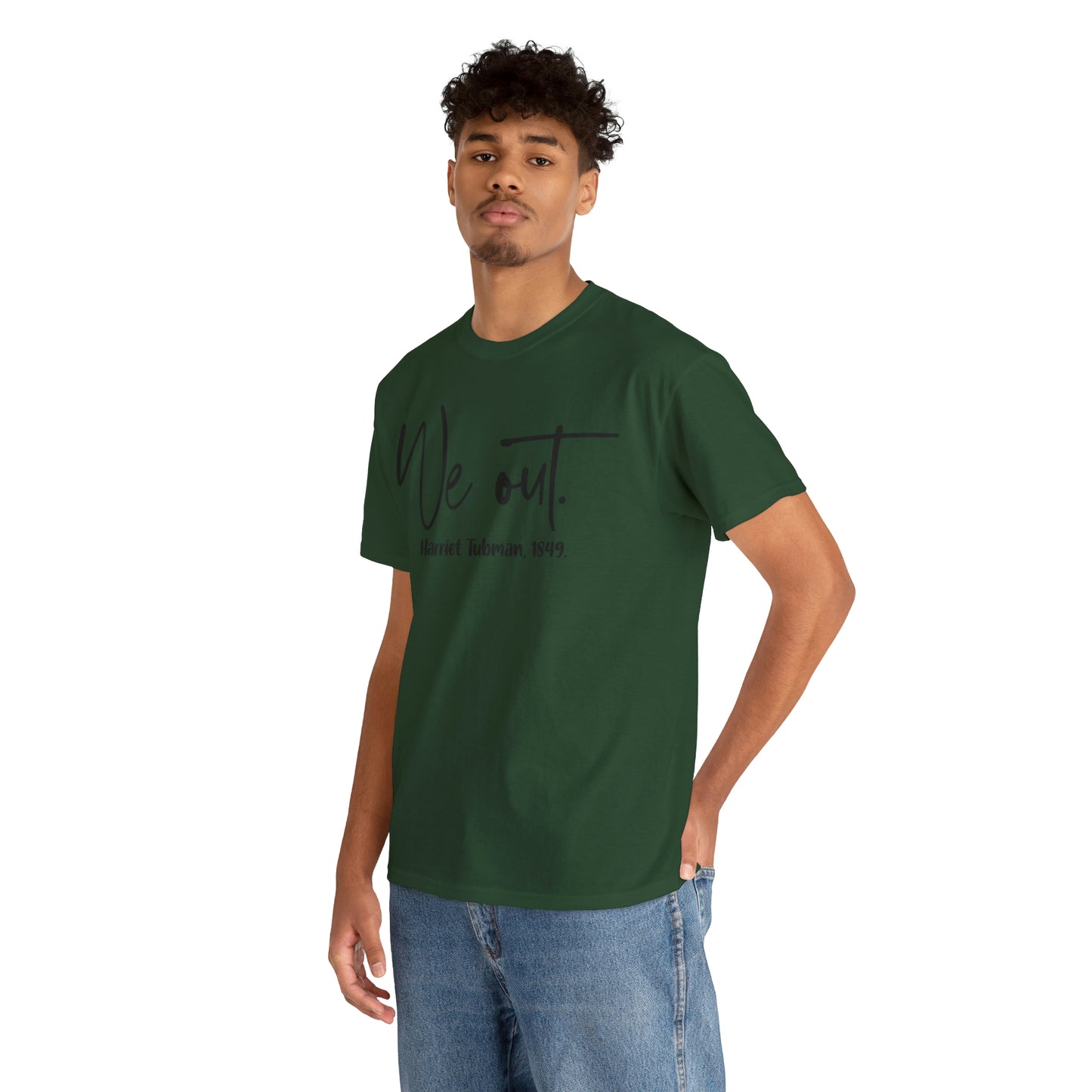 We Out Unisex Heavy Cotton Tee