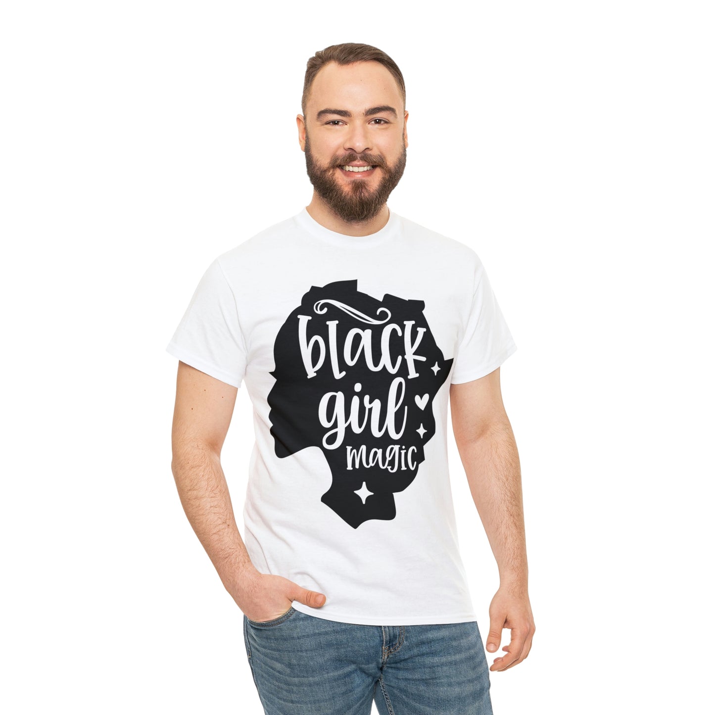 Black Girl Magic Unisex Heavy Cotton Tee
