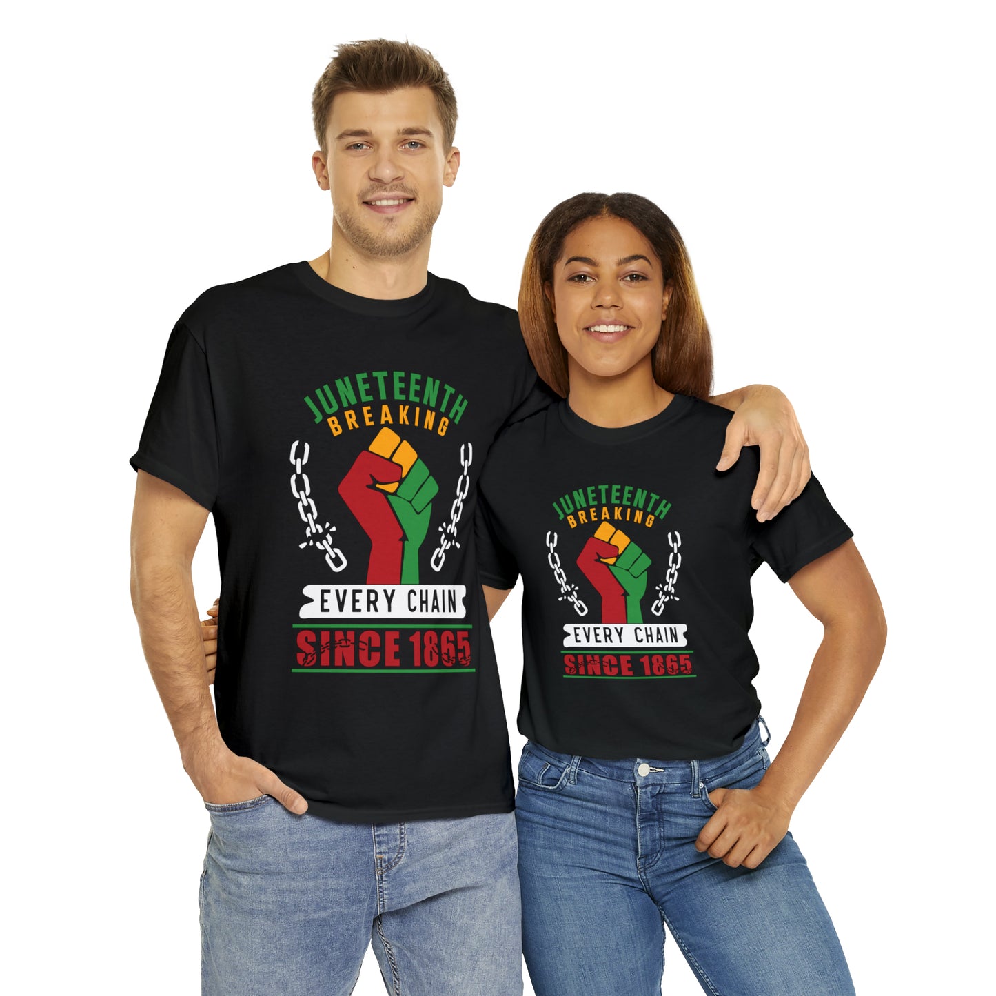 Break Every Chain Unisex Heavy Cotton Tee