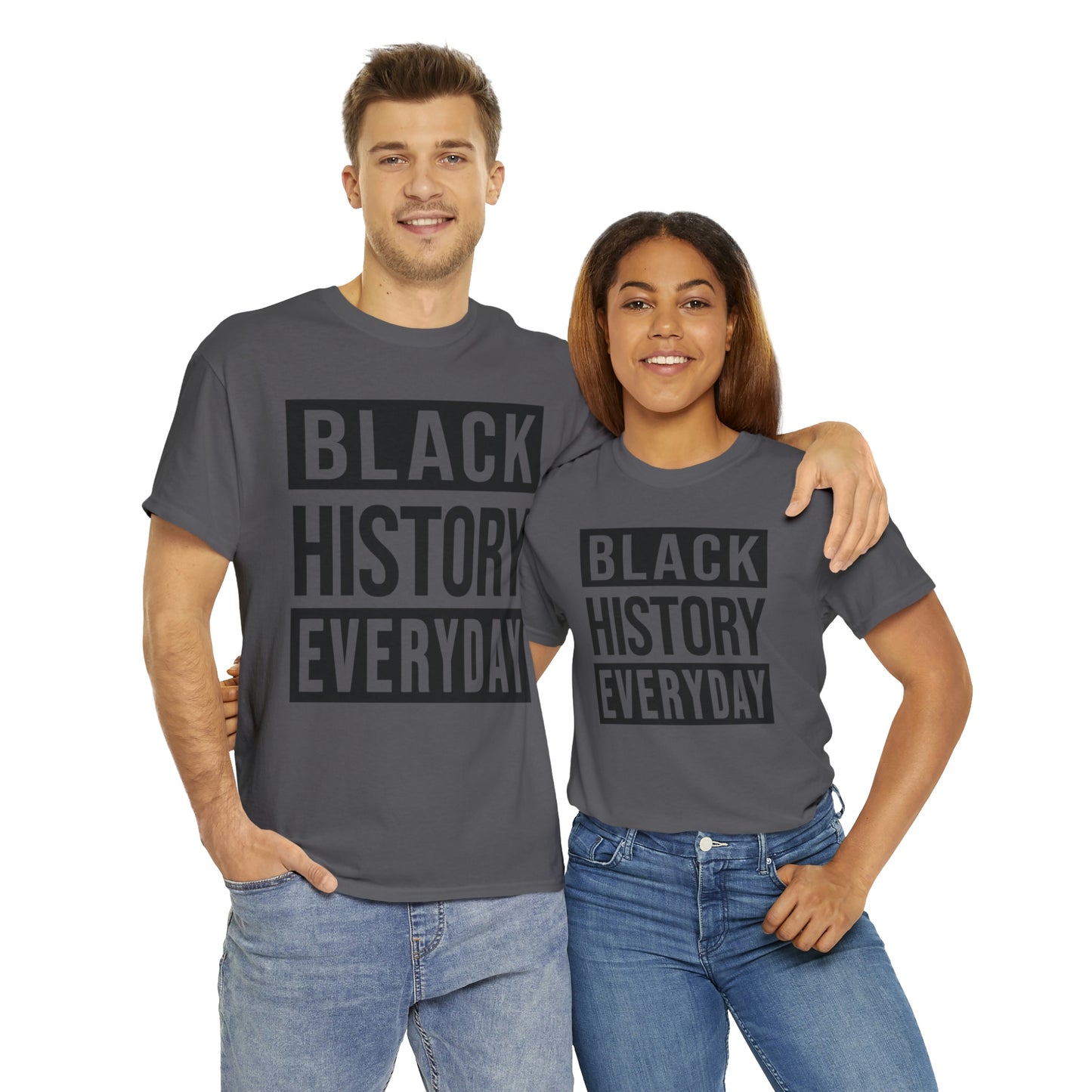 Black History Everyday Unisex Heavy Cotton Tee
