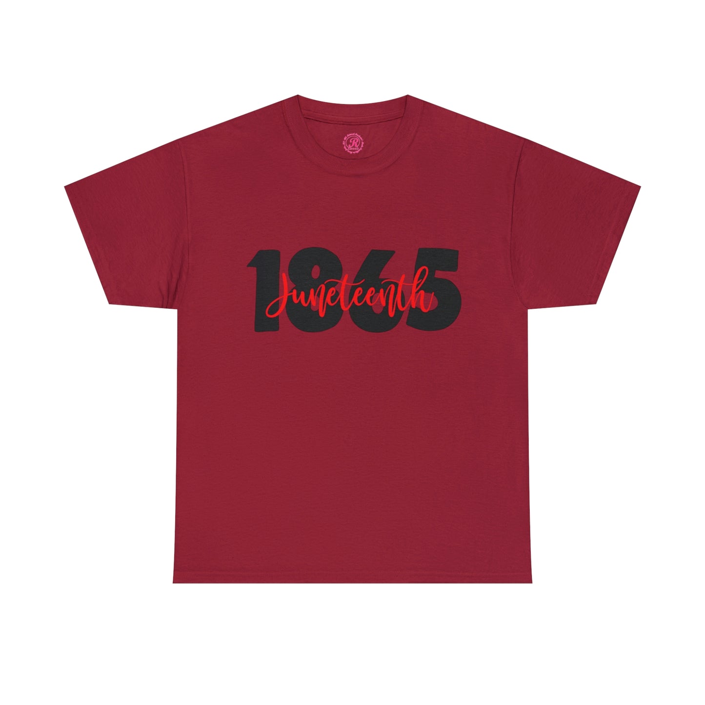 Juneteenth-Red Unisex Heavy Cotton Tee