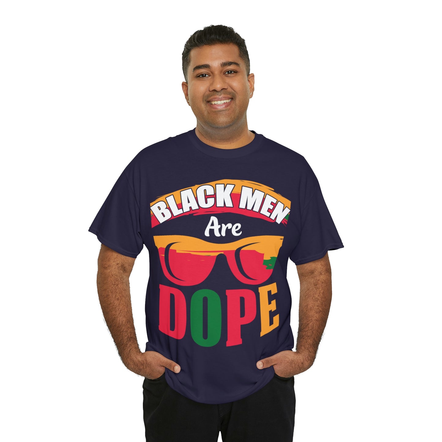 Black Man Dope Unisex Heavy Cotton Tee