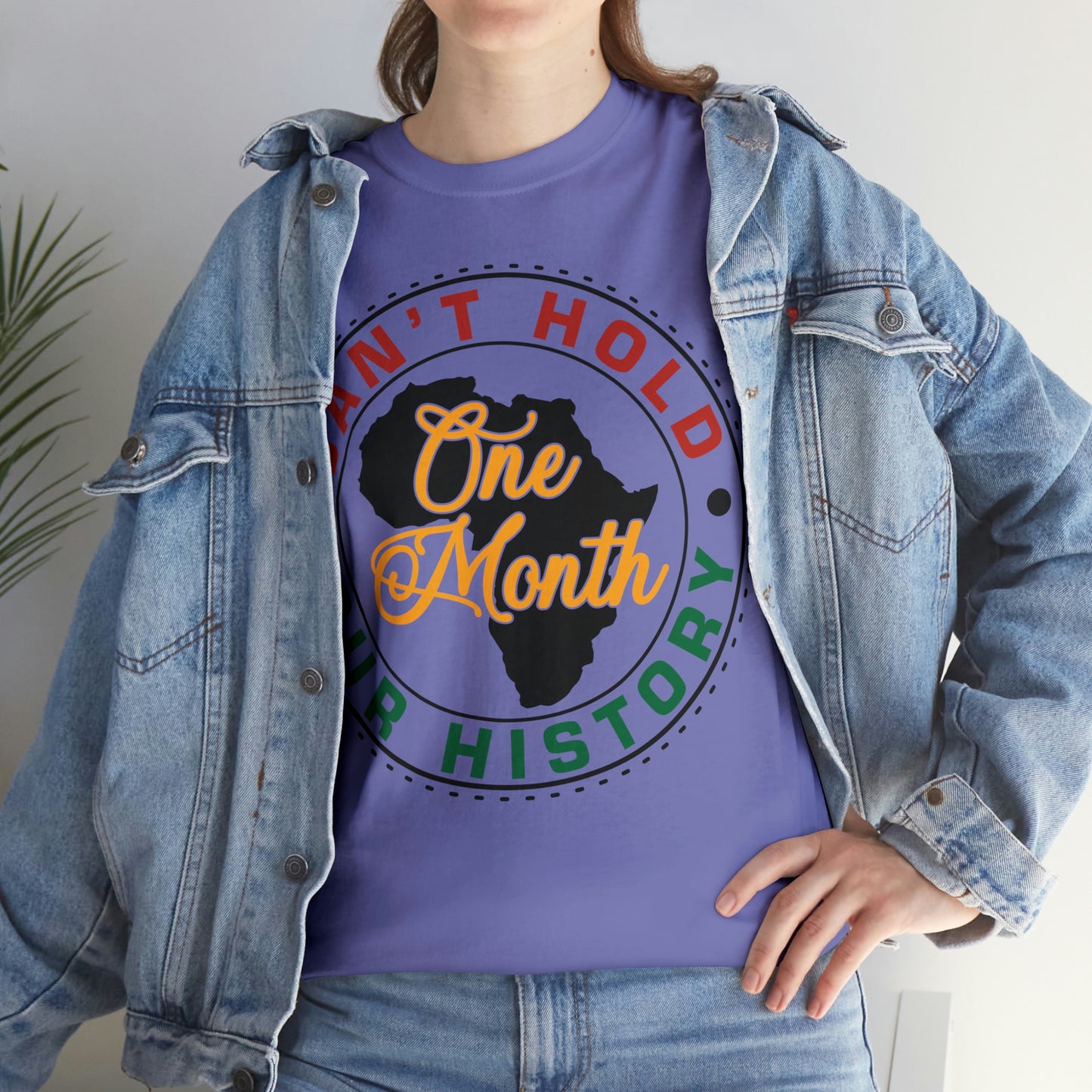 One Month Unisex Heavy Cotton Tee