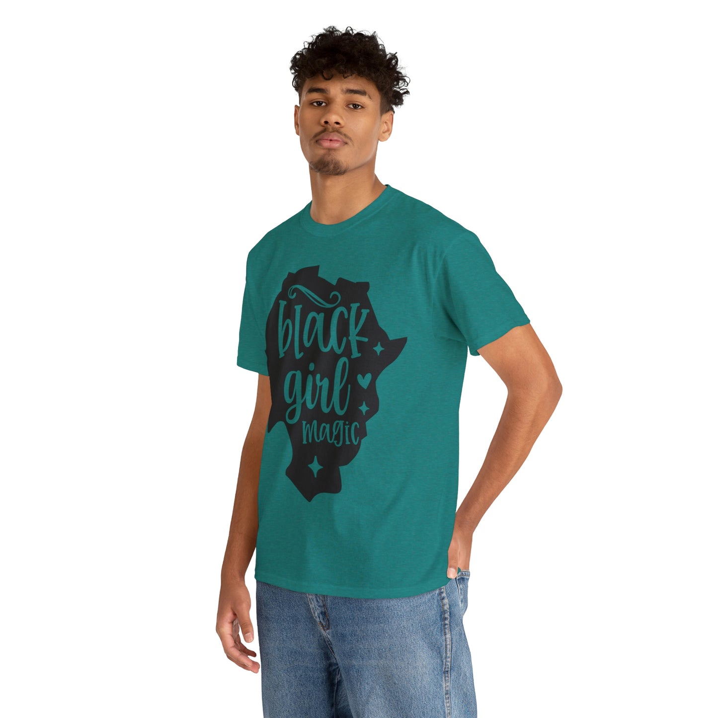 Black Girl Magic Unisex Heavy Cotton Tee