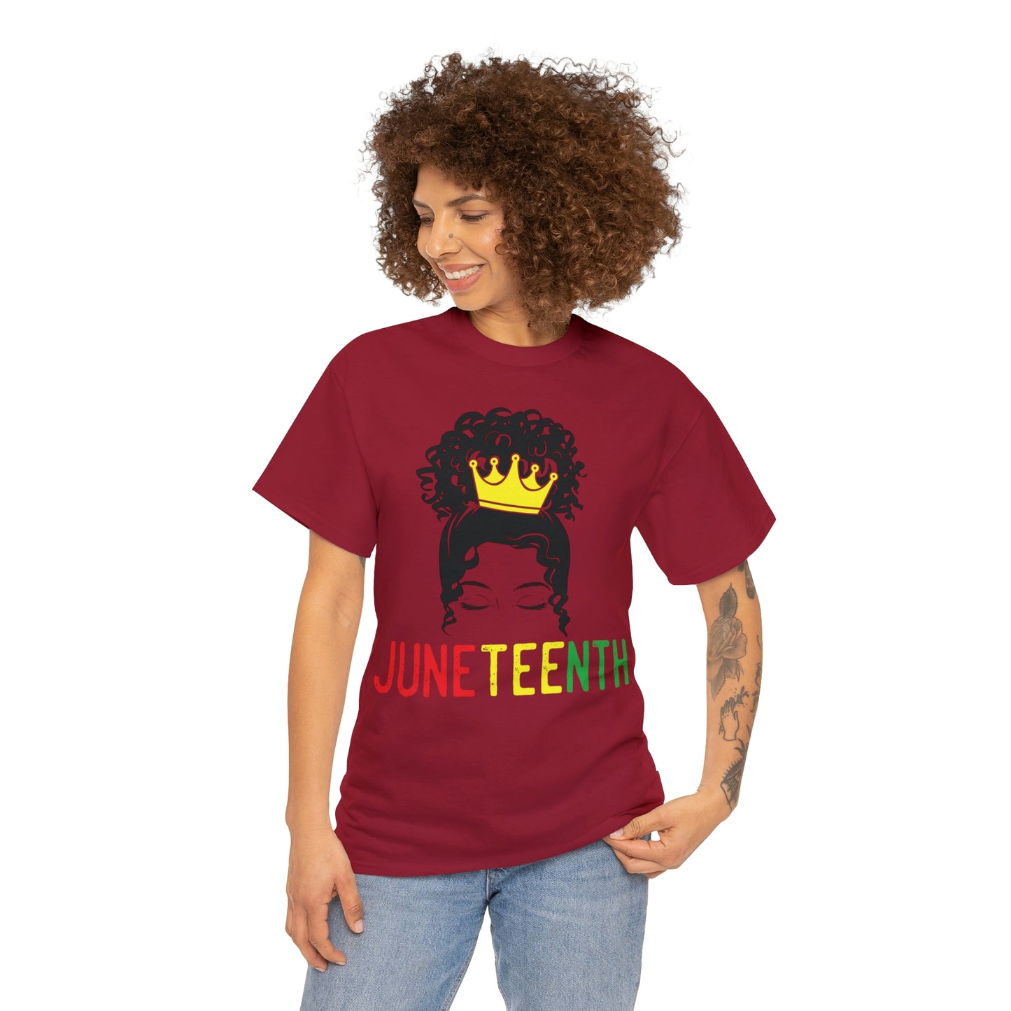 Juneteenth Femme Unisex Heavy Cotton Tee