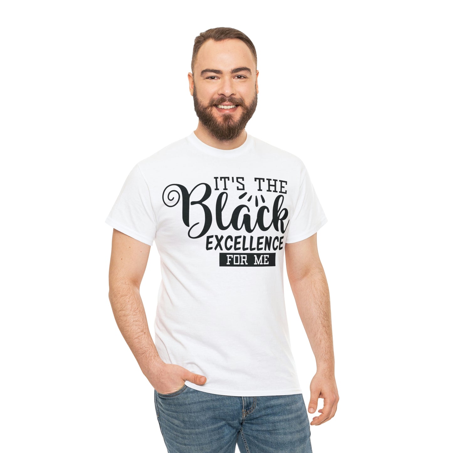 Its Black Excellence Unisex Heavy Cotton Tee