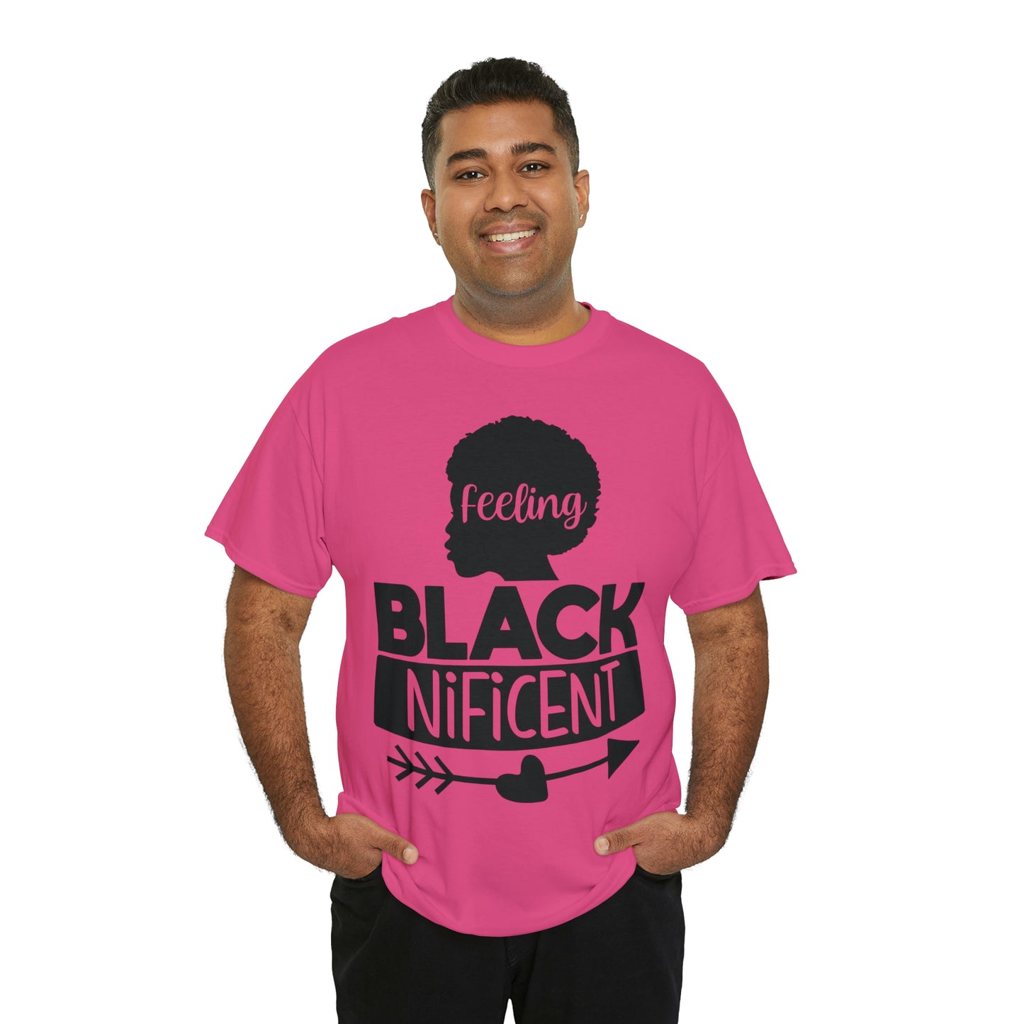 Feeling Blacknificent Unisex Heavy Cotton Tee