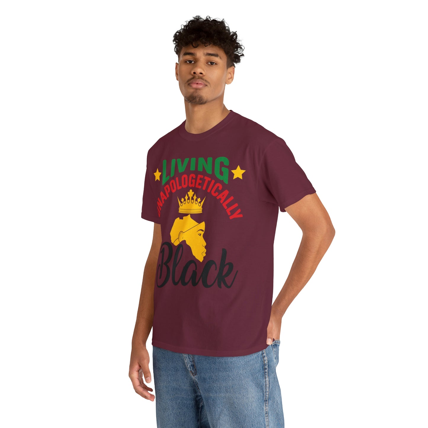 Living Unapologetically Unisex Heavy Cotton Tee