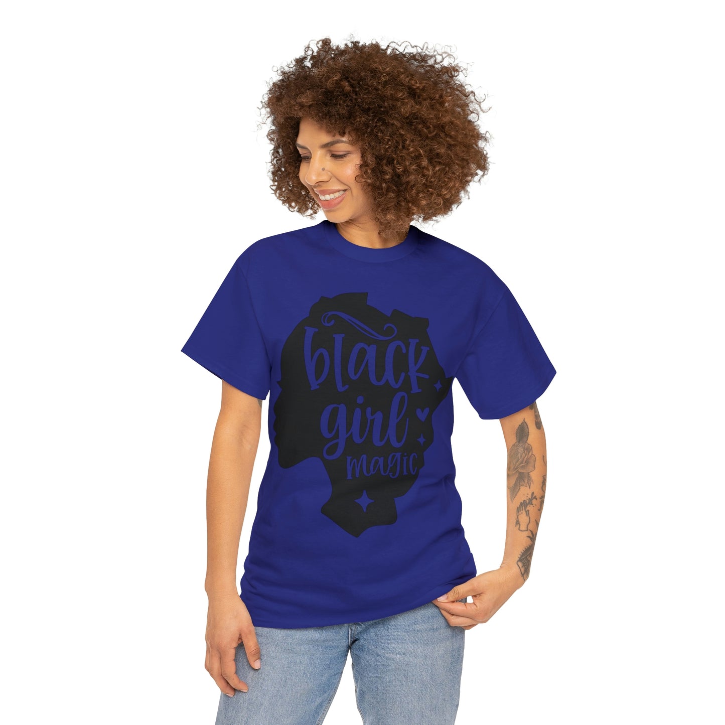 Black Girl Magic Unisex Heavy Cotton Tee