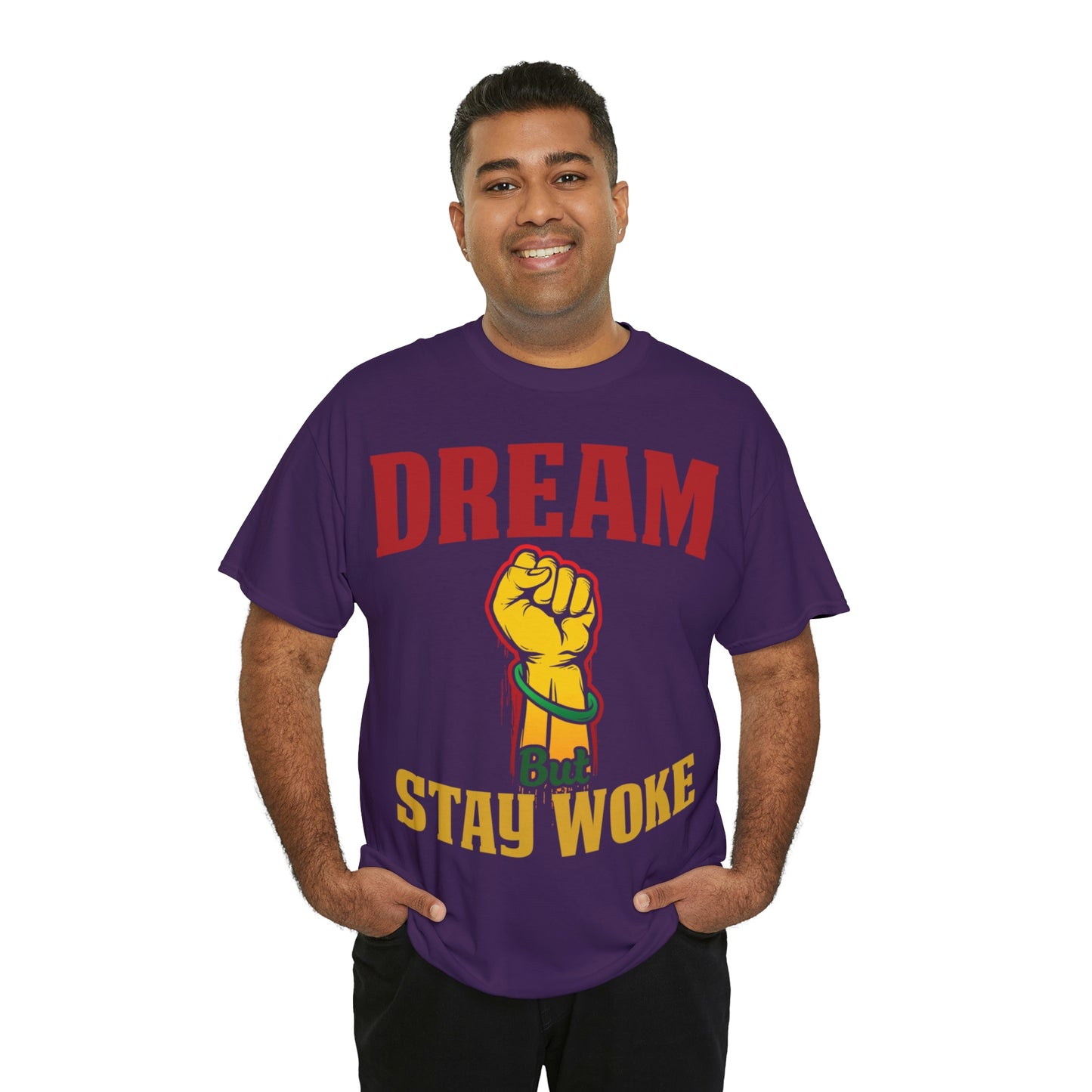 Dream/Woke Unisex Heavy Cotton Tee
