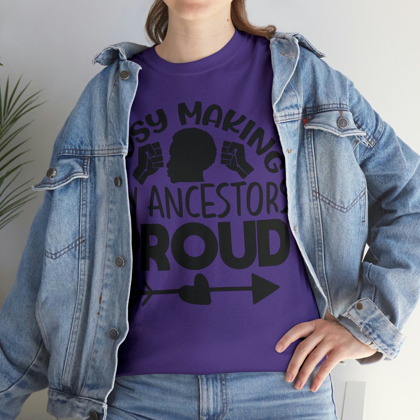 Busy Making Ancestors Unisex Heavy Cotton Tee