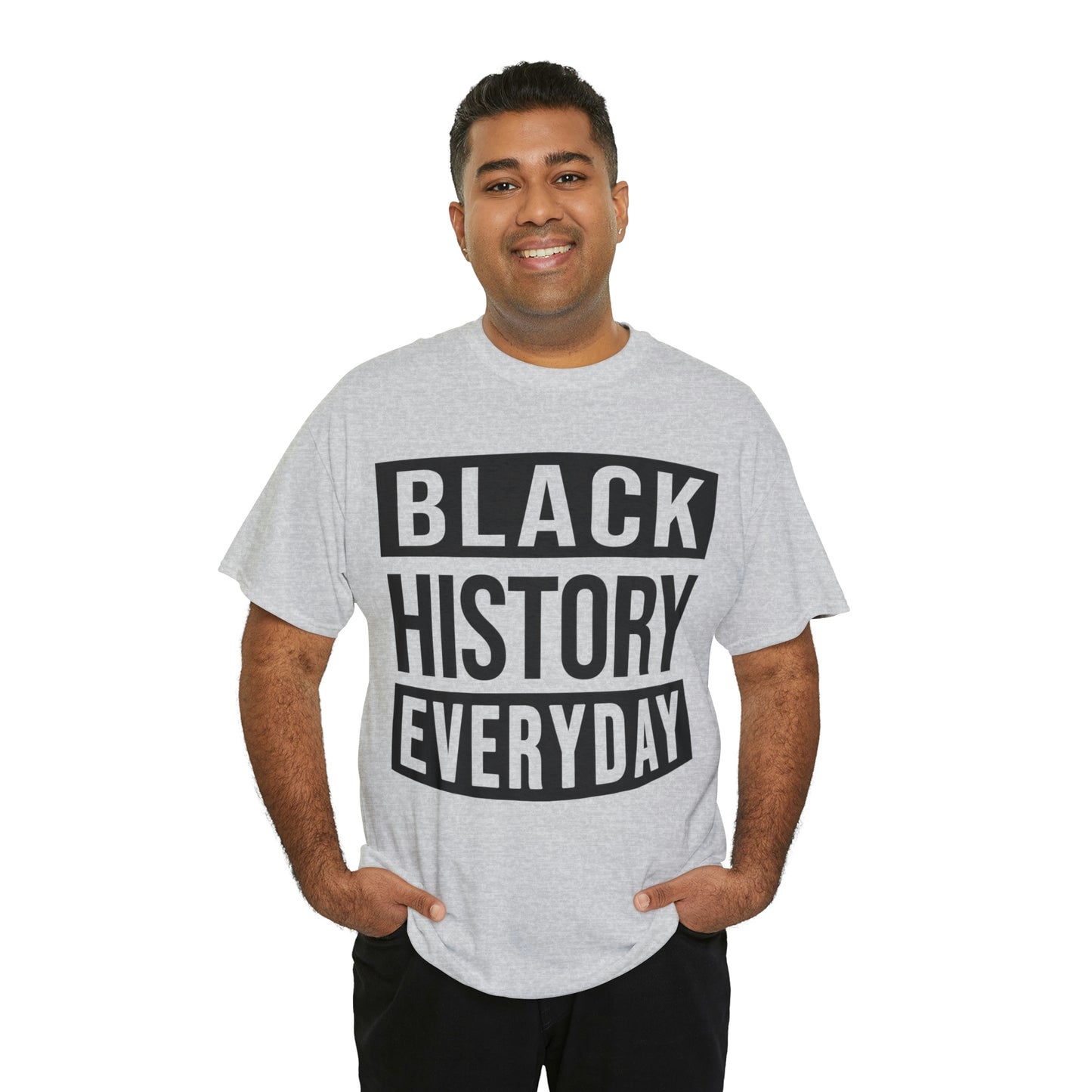 Black History Everyday Unisex Heavy Cotton Tee