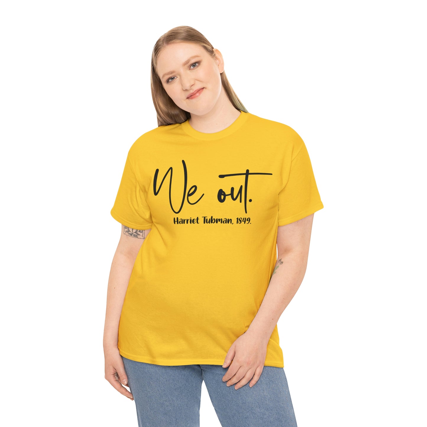 We Out Unisex Heavy Cotton Tee