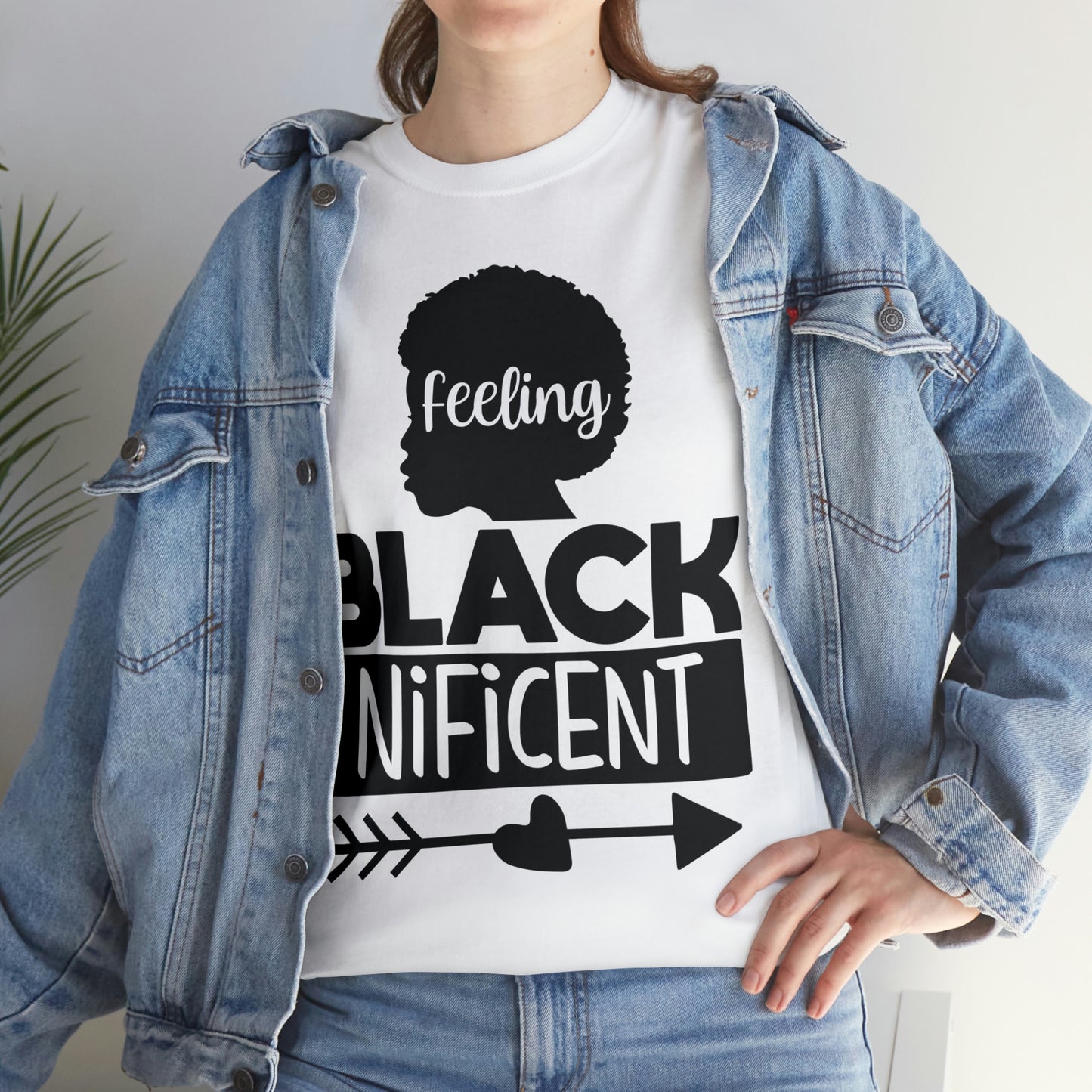 Feeling Blacknificent Unisex Heavy Cotton Tee