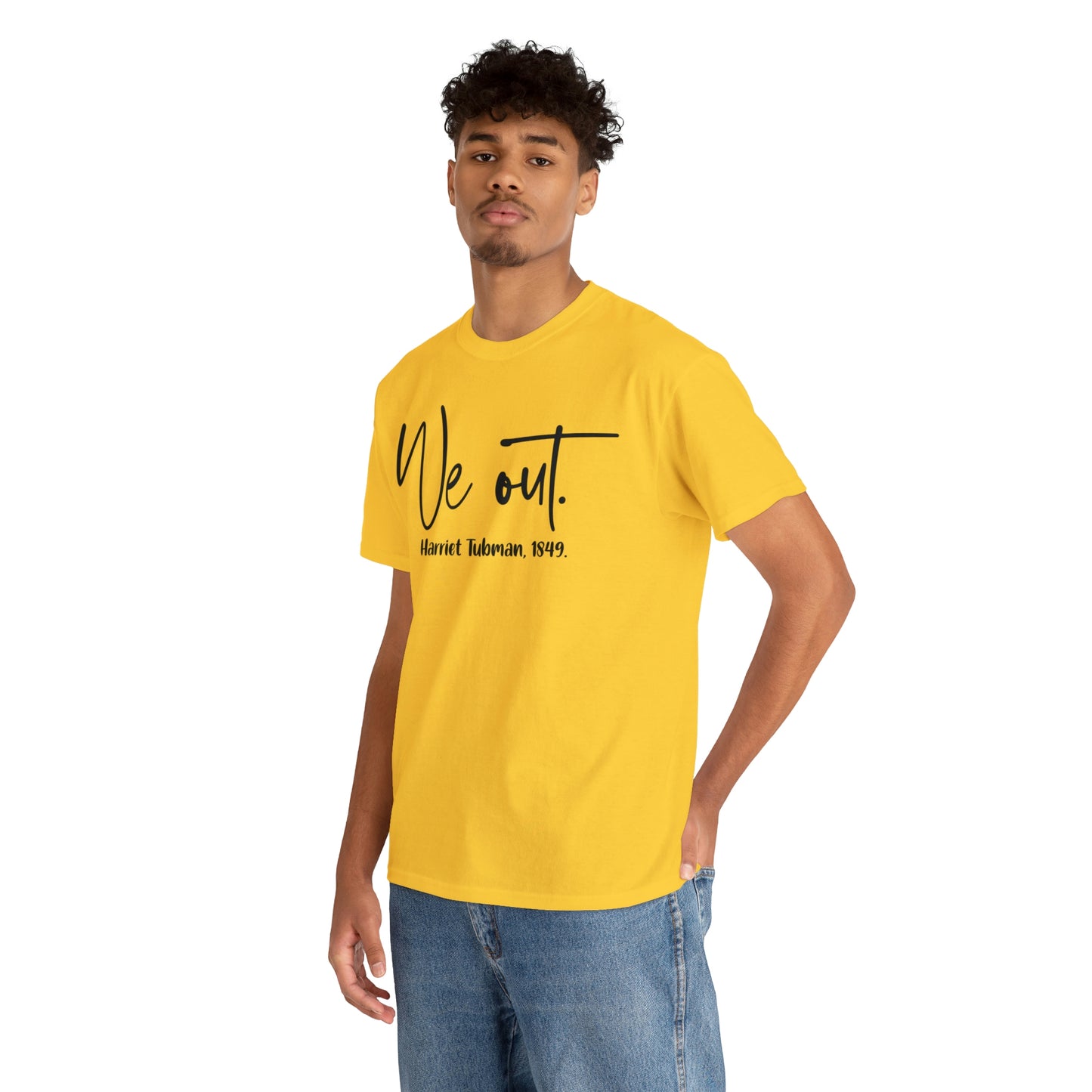 We Out Unisex Heavy Cotton Tee