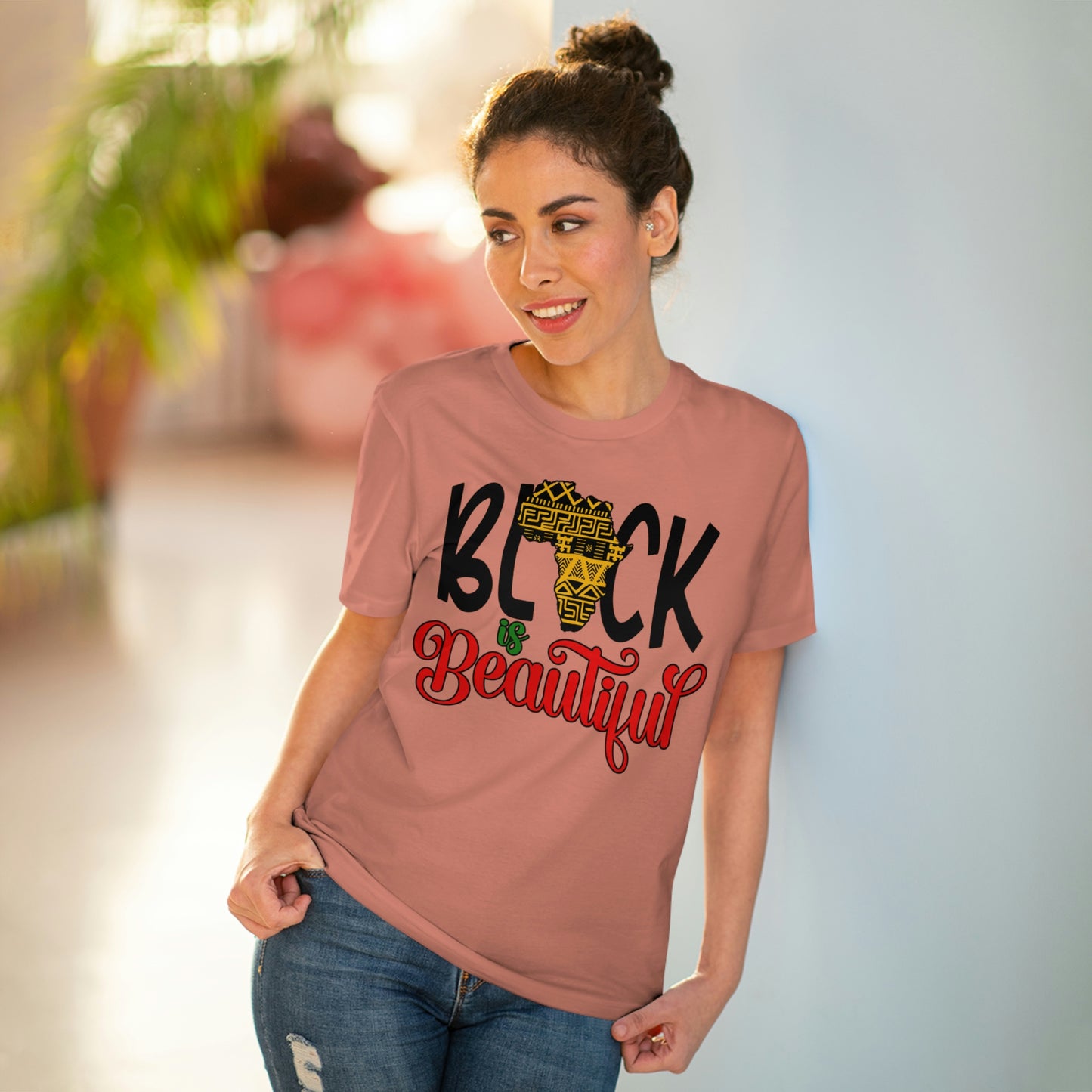 Black is Beautiful Organic Creator T-shirt - Unisex