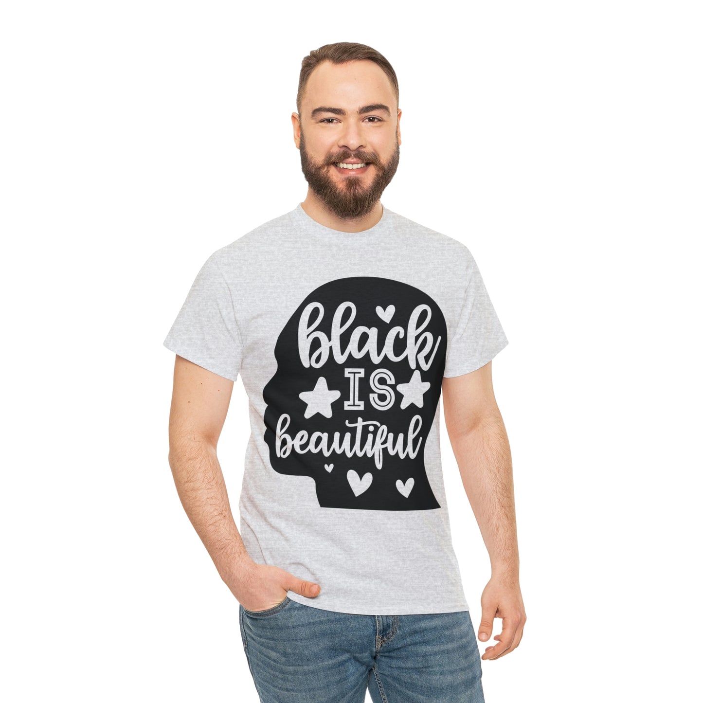 Black is Beautiful Unisex Heavy Cotton Tee