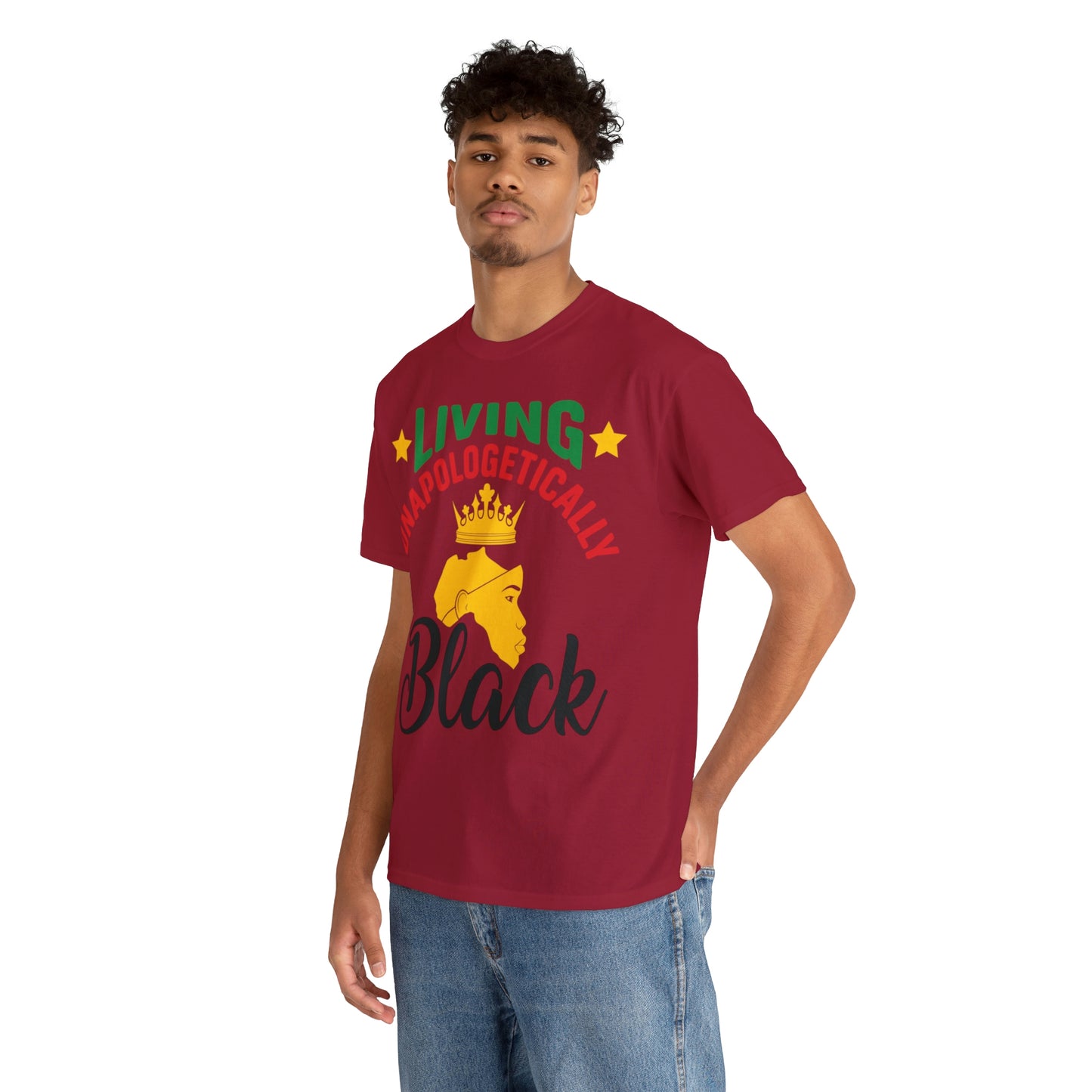 Living Unapologetically Unisex Heavy Cotton Tee