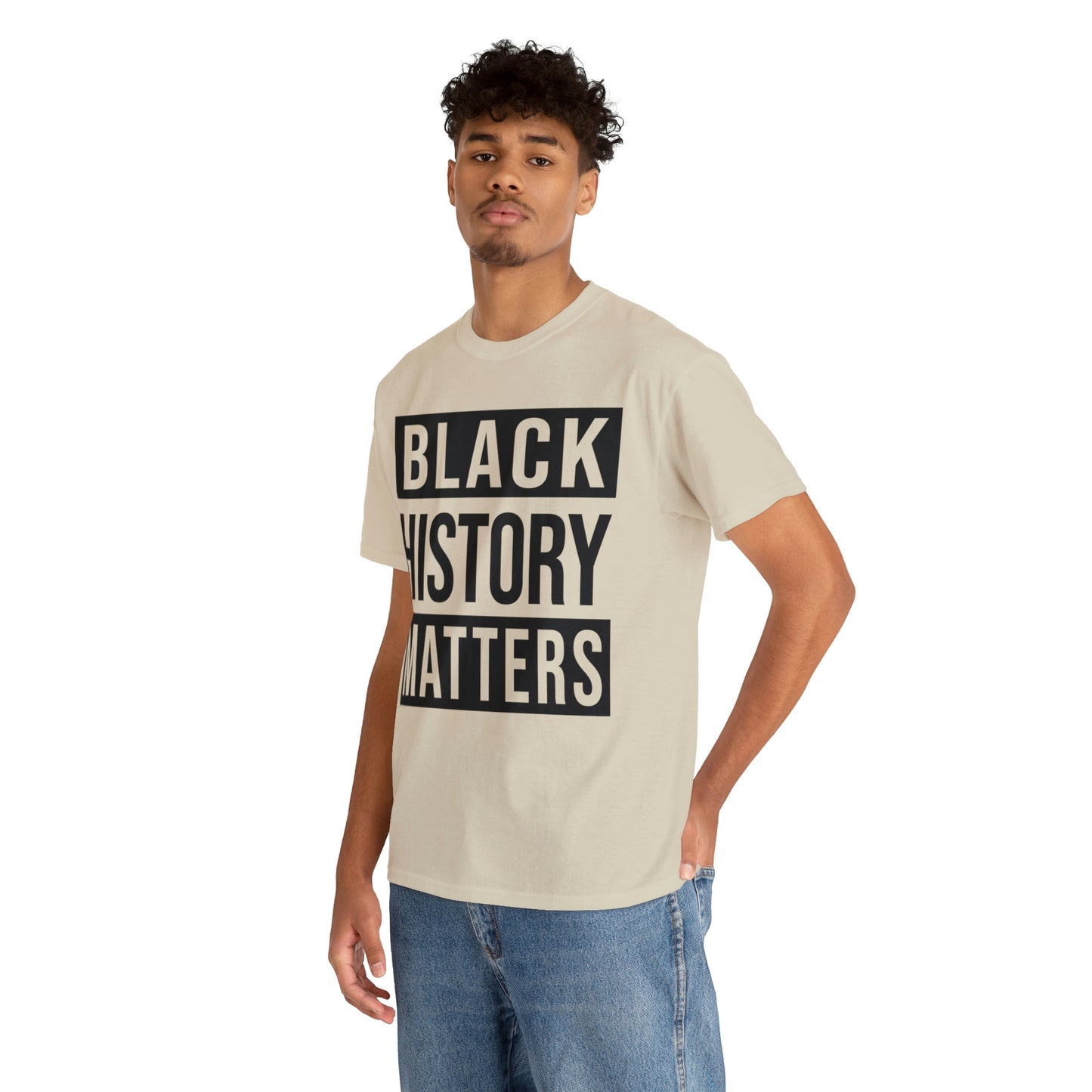 Black History Matters Unisex Heavy Cotton Tee