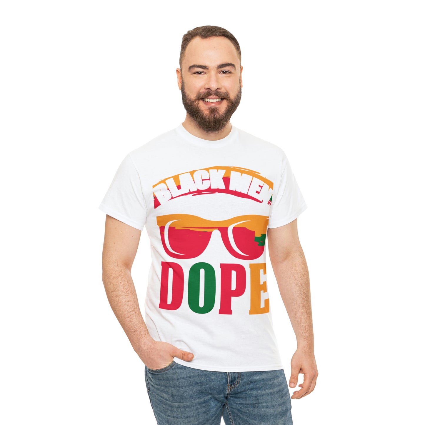 Black Man Dope Unisex Heavy Cotton Tee