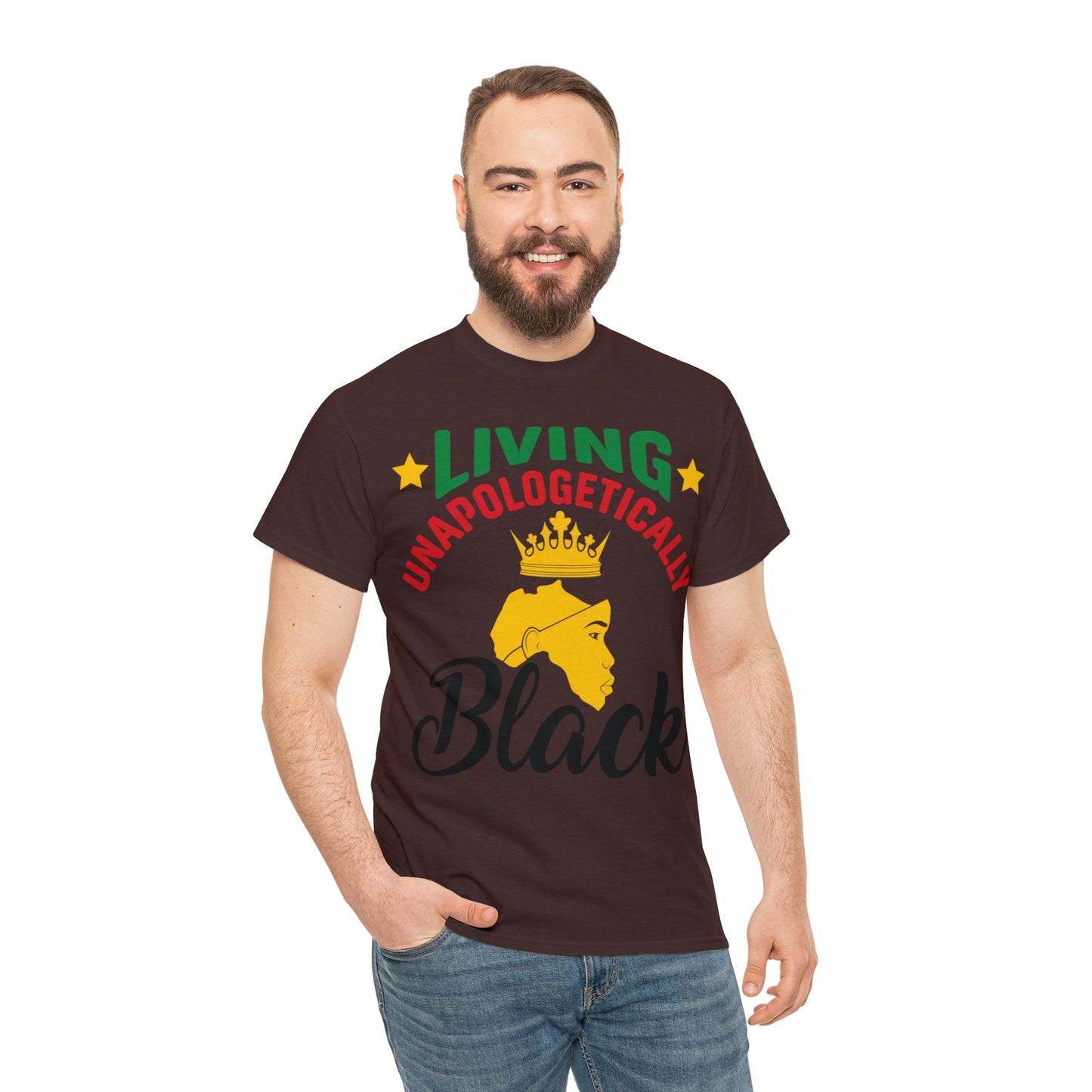 Living Unapologetically Unisex Heavy Cotton Tee