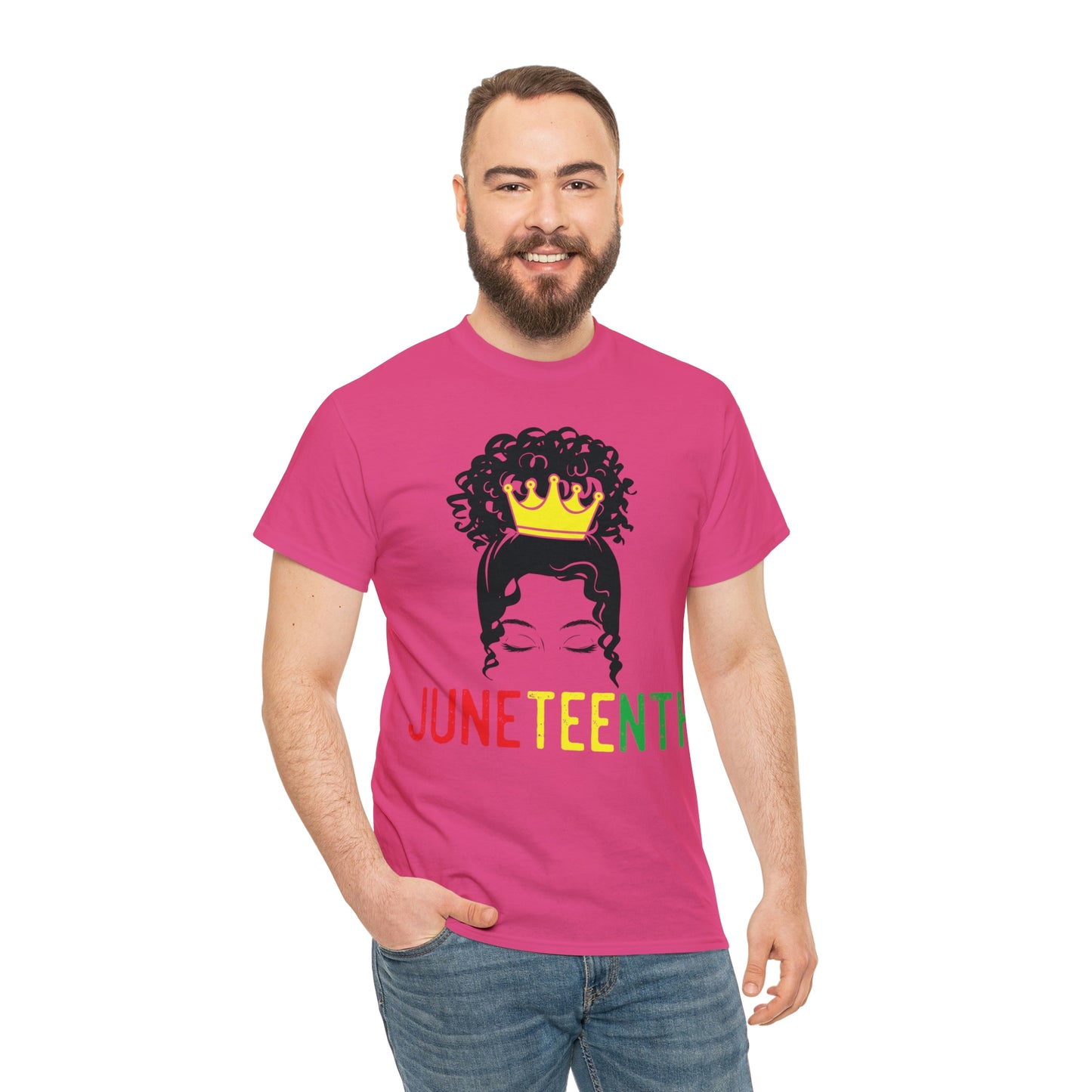 Juneteenth Femme Unisex Heavy Cotton Tee