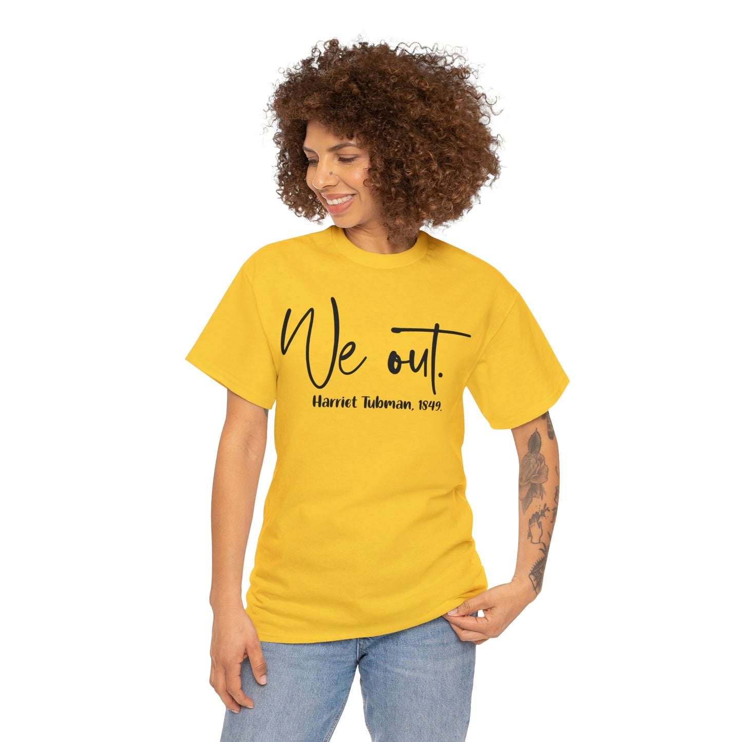 We Out Unisex Heavy Cotton Tee