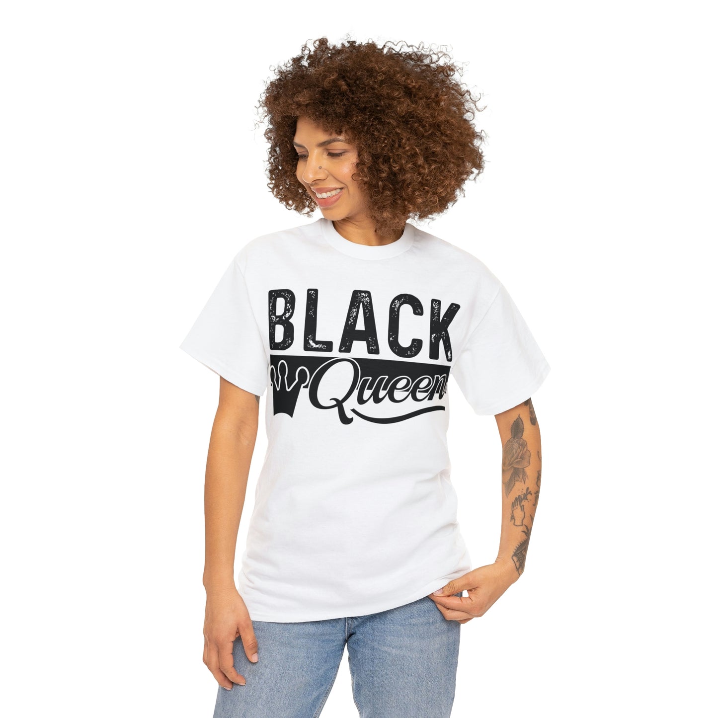 Black Queen Unisex Heavy Cotton Tee