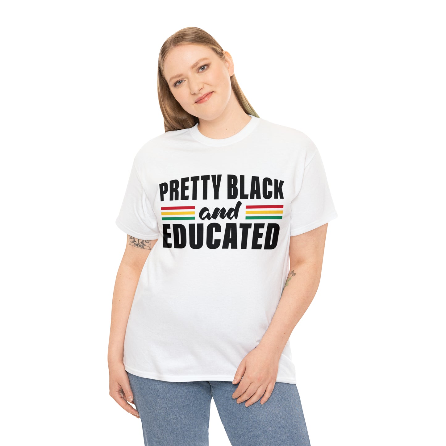 Pretty (Vinyl-4 Color) Unisex Heavy Cotton Tee