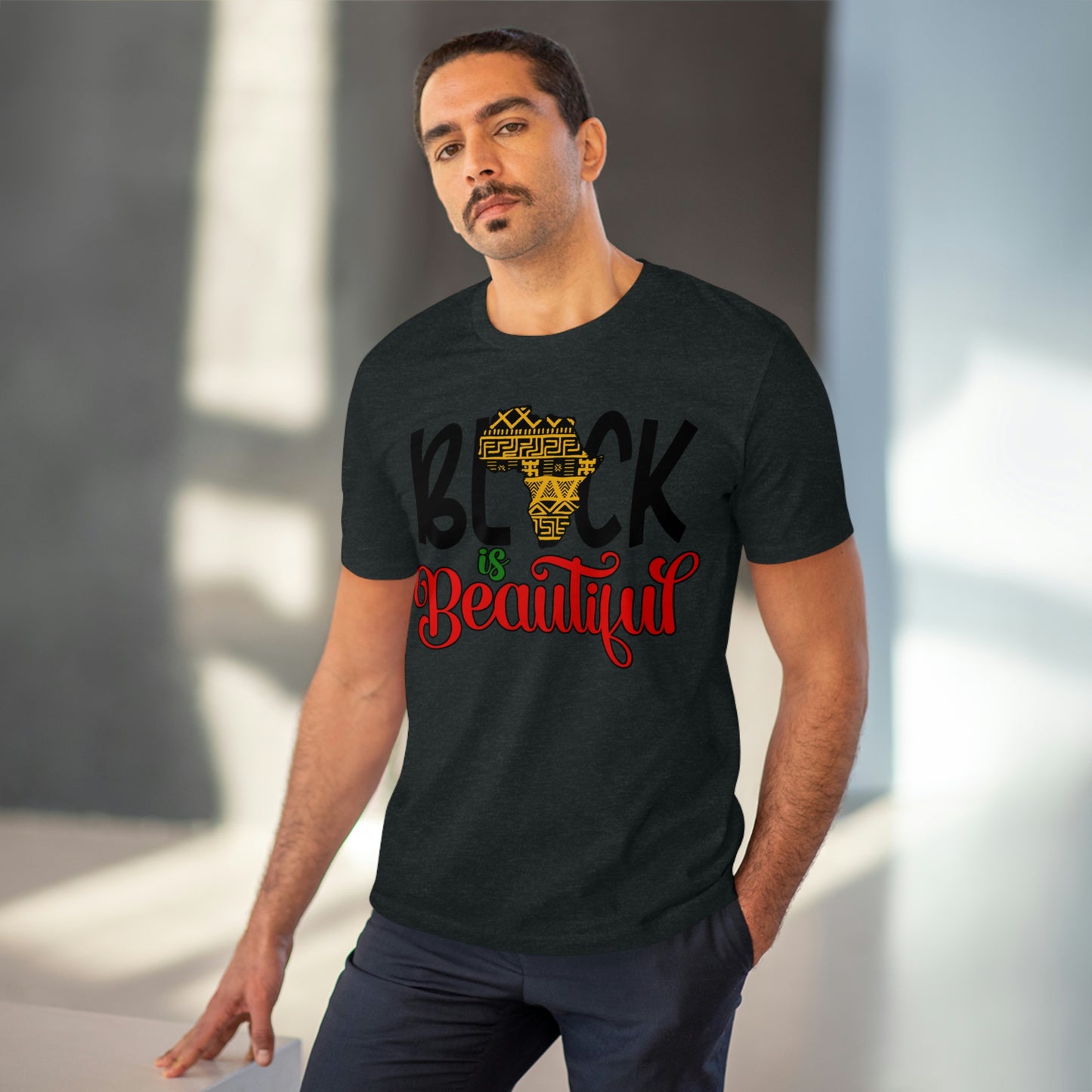 Black is Beautiful Organic Creator T-shirt - Unisex