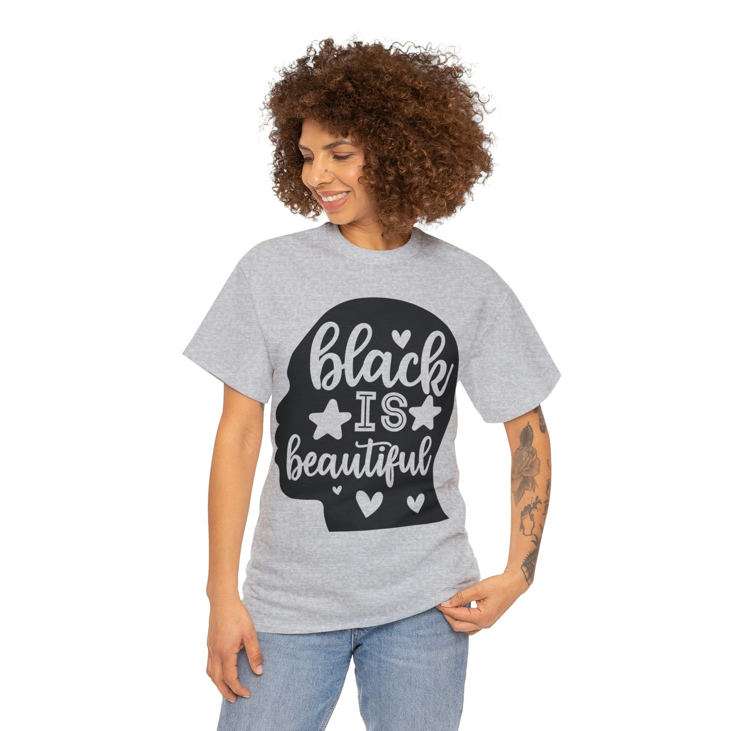 Black is Beautiful Unisex Heavy Cotton Tee
