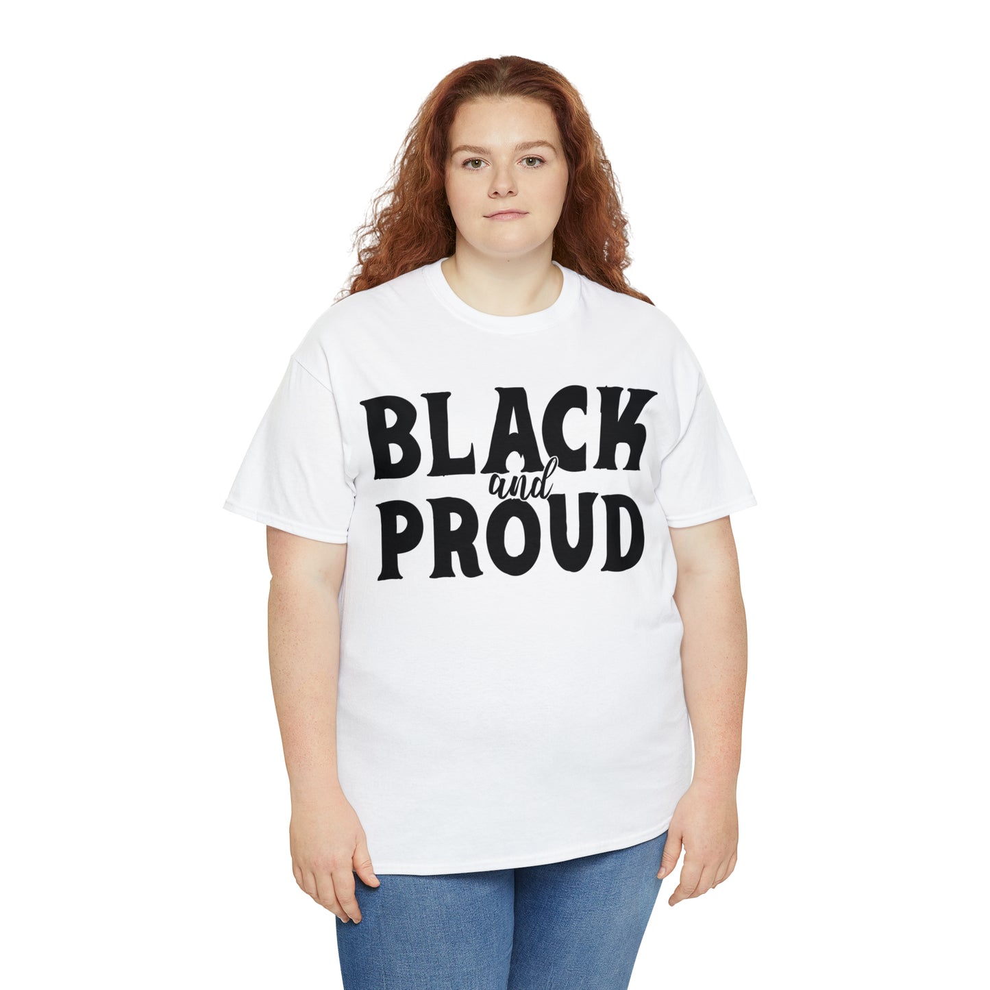 Proud (Vinyl Cut-1Color) Unisex Heavy Cotton Tee