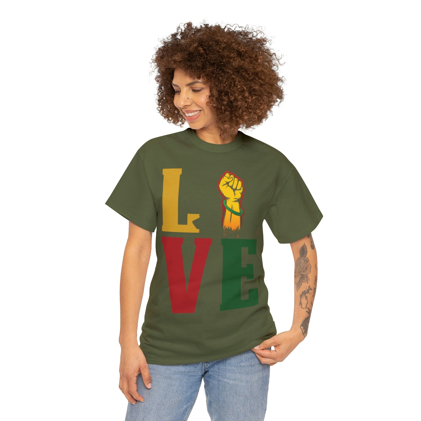 Love Unisex Heavy Cotton Tee