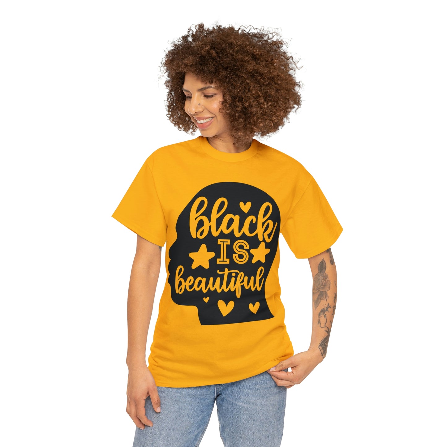 Black is Beautiful Unisex Heavy Cotton Tee