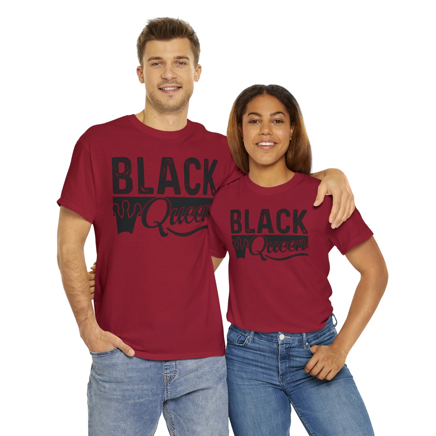 Black Queen Unisex Heavy Cotton Tee